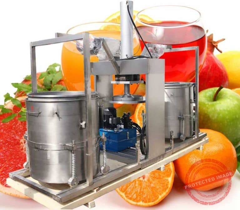 Hydraulic Type Juice Pressing Making Machine Vegetable Processing