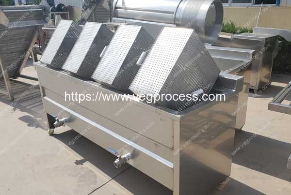 Four-Container-Type-Vegetable-Deep-Frying-Machine