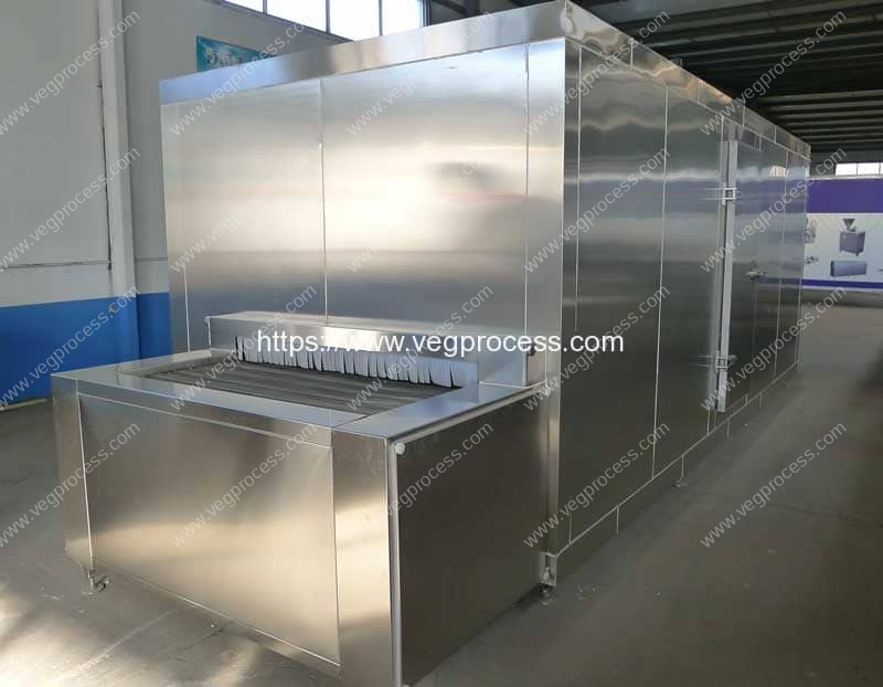 Full-Automatic-Tunnel-Type-Vegetable-Instant-Freezer