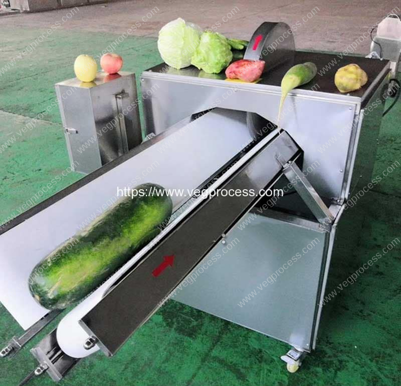 Automatic-Vegetable-Half-Cutting-Machine