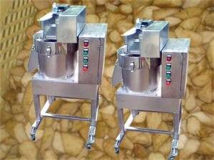 Automatic Burdock Root Diamond Block Cutting Machine