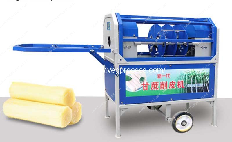 Automatic-Sugarcane-Peeling-Machine