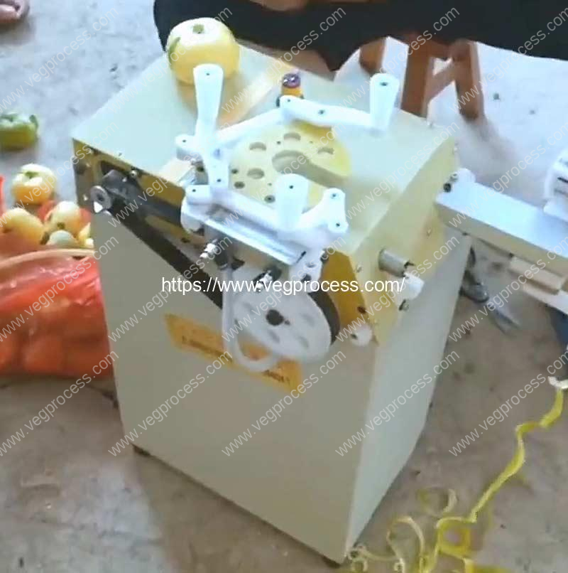Semi-Automatic-Pneumatic-Persimmon-Peeling-Machine