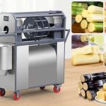 Automatic Sugarcane Peeling Machine with Separate Cutting Function Automatic Sugarcane Peeling Machine with Separate Cutting Function