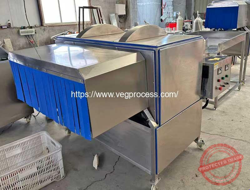 Automatic-Double-Belt-Half-Dividing-Cutting-Assembling-Machine