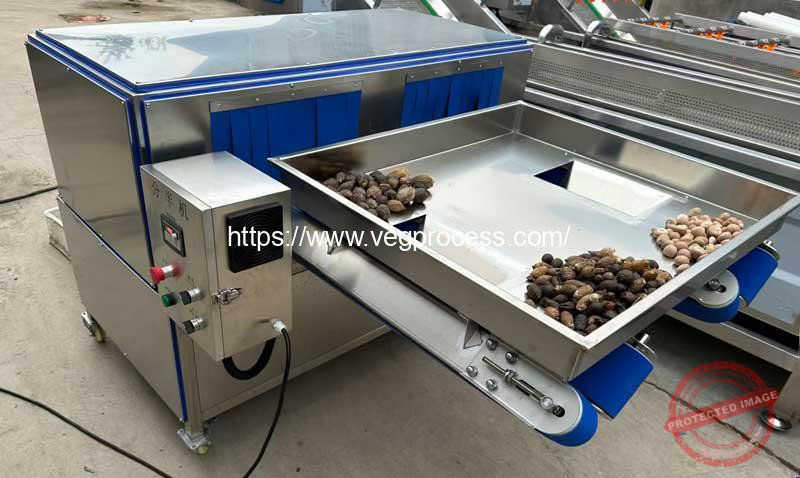 Automatic-Double-Belt-Middle-Half-Dividing-Cutting-Machine